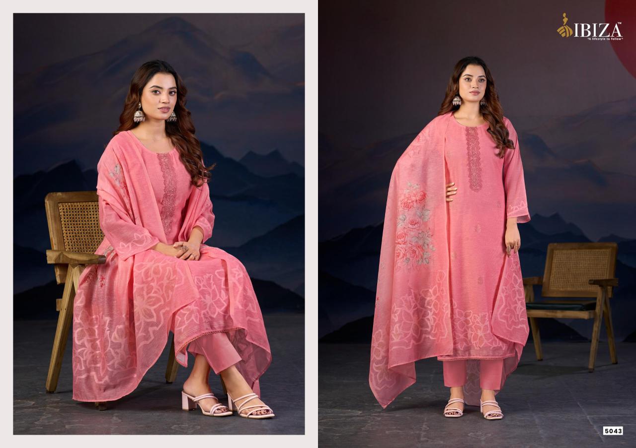 Ibiza gazal buy dress material wholesale surat textile catalogue